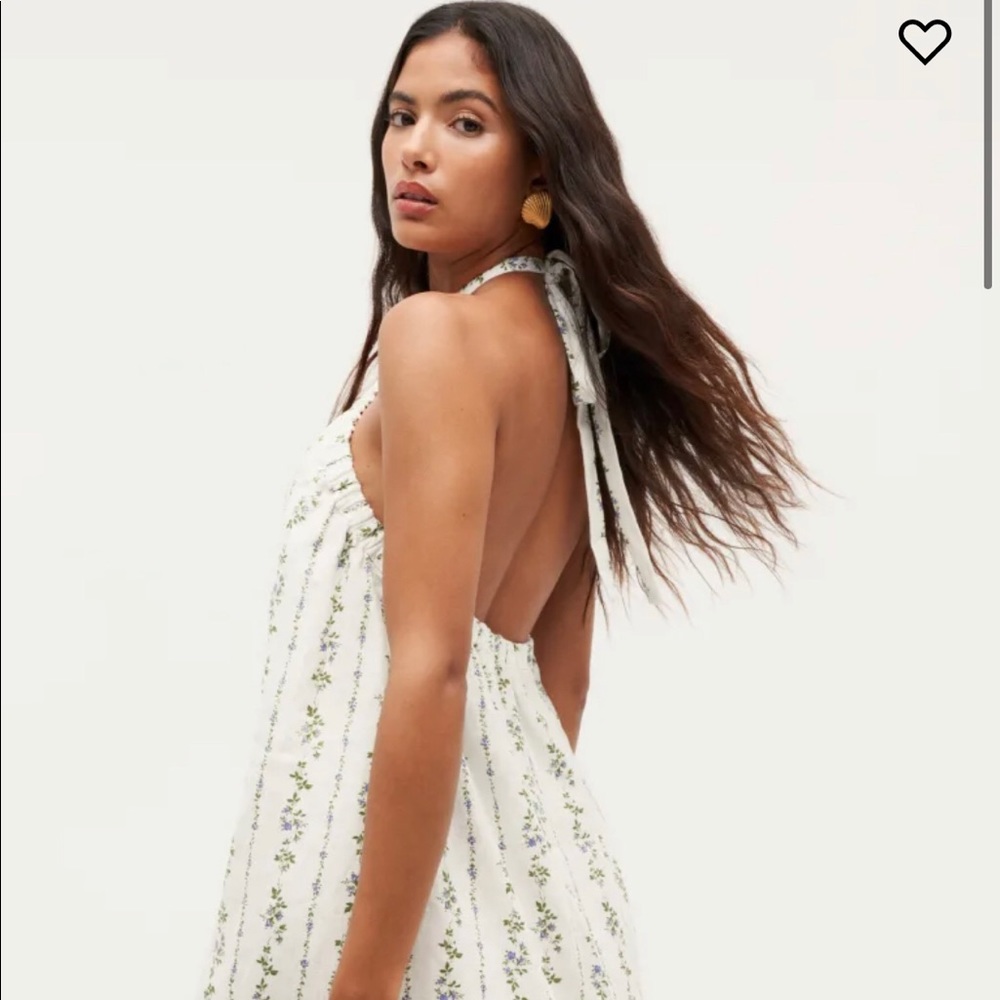 Reformation Maui Dress in Chalet NWT XS